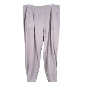 Under Armour Jogger Pants Women 3X Polyester Elastane Mauve